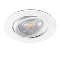LED Recessed Spotlight - Brinton - 7W 630lm 38D - Dimmable - 840 Natural White 4000K - Round - White LED Recessed Spotlight - Brinton - 7W 630lm 38D - Dimmable - 840 Natural White 4000K - Round - White