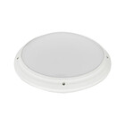 HLW LED LED Ceiling Light - Bathroom Light - Aquin - Waterproof IP65 - E27 Fitting - Surface Mounted - Round - White