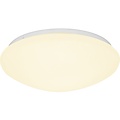 LED Plafondlamp met Sensor - Velvalux - 18W 2000lm - Warm Wit 3000K - Spatwaterdicht IP44 - Opbouw - Rond - Wit