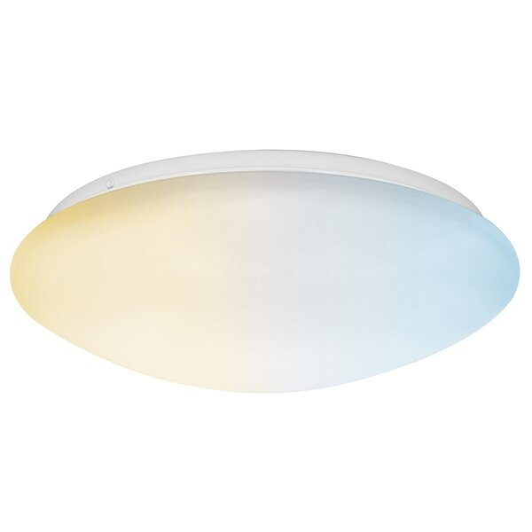 Velvalux LED Plafondlamp met Sensor - Velvalux - 12W 1300lm - Aanpasbare Lichtkleur CCT - Spatwaterdicht IP44 - Opbouw - Rond - Wit Velvalux LED Plafondlamp met Sensor - Velvalux - 12W 1300lm - Aanpasbare Lichtkleur CCT - Spatwaterdicht IP44 - Opbouw - Rond - Wit