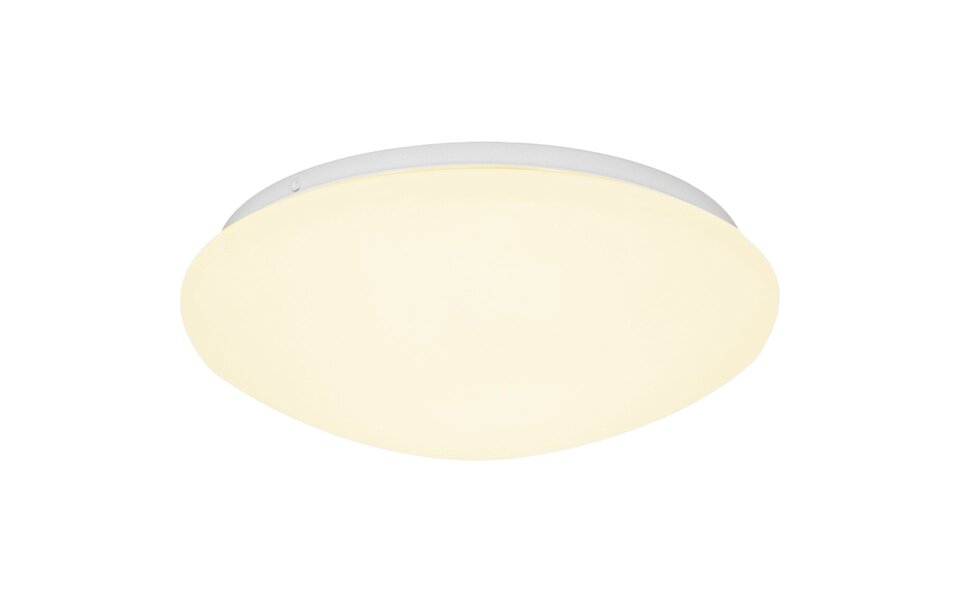 Velvalux LED Ceiling Light with Sensor - Velvalux - 12W 1300lm - Warm White 3000K - Splashproof IP44 - Surface Mounted - Round - White Velvalux LED Ceiling Light with Sensor - Velvalux - 12W 1300lm - Warm White 3000K - Splashproof IP44 - Surface Mounted - Round - White