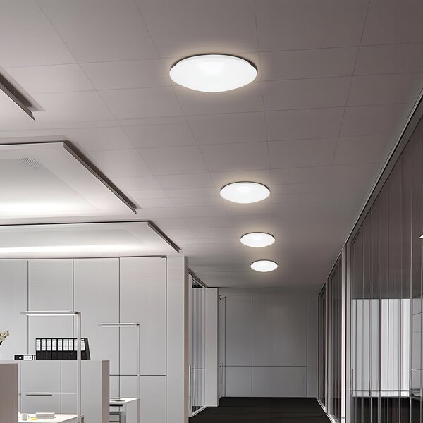 Velvalux LED Plafondlamp met Sensor - Velvalux - 18W 2000lm - Aanpasbare Lichtkleur CCT - Spatwaterdicht IP44 - Opbouw - Rond - Wit Velvalux LED Plafondlamp met Sensor - Velvalux - 18W 2000lm - Aanpasbare Lichtkleur CCT - Spatwaterdicht IP44 - Opbouw - Rond - Wit