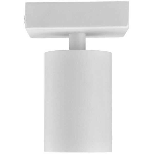 HLW LED LED Plafondspot - Brinton Betin - GU10 Fitting - 1-lichts - Rond - Mat Wit - Kantelbaar - Aluminium - Philips - CorePro 827 36D - Dimbaar - 5W - Warm Wit 2700K