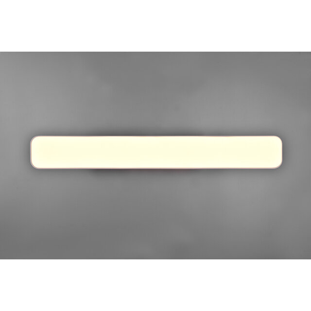 HLW LED LED Ceiling Lamp - Ceiling Lighting - Trion Astinto - 37W - Adjustable Color - Dimmable - Rectangular - Matte White - Aluminum