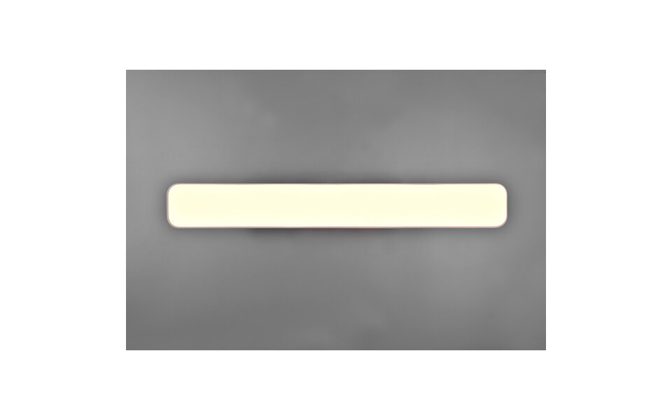 HLW LED LED Plafondlamp - Plafondverlichting - Trion Astinto - 37W - Aanpasbare Kleur - Dimbaar - Rechthoek - Mat Wit - Aluminium