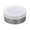 LED Ceiling Light - Surface Mounted Round - E27 - Matte Chrome Aluminum - Ø180mm