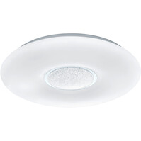 Trion Ako LED ceiling lamp 21W dimmable 3000–5500K matte white