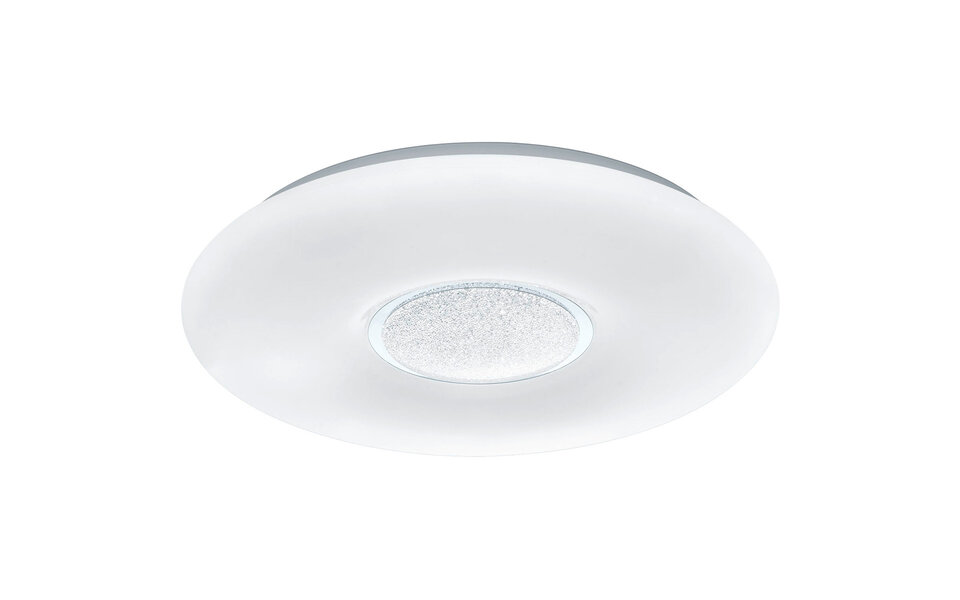 HLW LED LED Plafondlamp - Trion Ako - 21W - Aanpasbare Kleur - Dimbaar - Afstandsbediening - Rond - Mat Wit