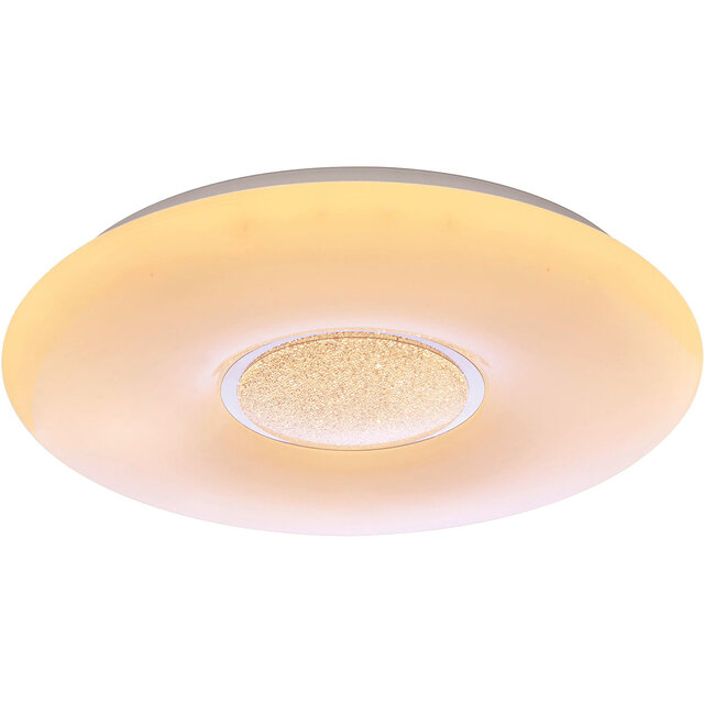 Mat witte ronde LED plafondlamp 21W dimbaar met instelbare kleurtemperatuur 3000-5500K