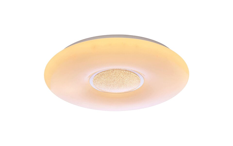 HLW LED LED Ceiling Light - Trion Ako - 21W - Adjustable Color - Dimmable - Remote Control - Round - Matte White