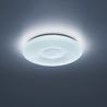 HLW LED LED Ceiling Light - Trion Ako - 21W - Adjustable Color - Dimmable - Remote Control - Round - Matte White