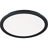 Trion Camy LED Ceiling Light Bathroom Ø400 mm Black 22W IP44