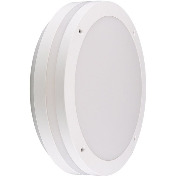 HLW LED LED Plafondlamp - Trion Keraly - Opbouw Rond - Bewegingssensor - Waterdicht - 12W - Mat Wit - Kunststof HLW LED LED Plafondlamp - Trion Keraly - Opbouw Rond - Bewegingssensor - Waterdicht - 12W - Mat Wit - Kunststof