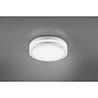 HLW LED LED Ceiling Light - Trion Keraly - Surface Mounted Round - Motion Sensor - Waterproof - 12W - Matte White - Plastic
