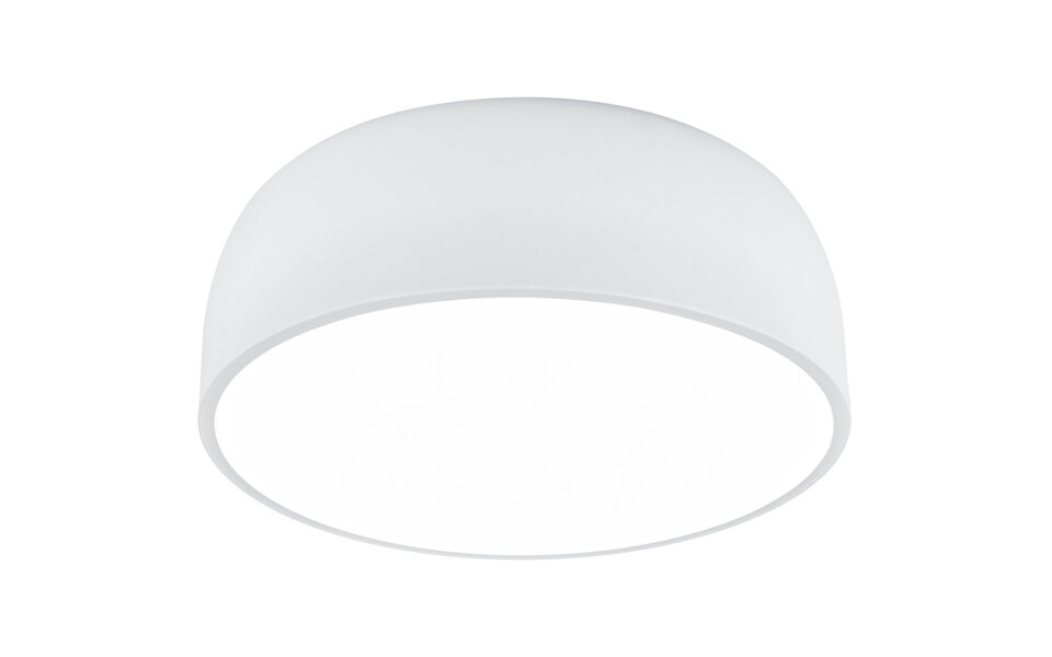 HLW LED LED Ceiling Light - Ceiling Lighting - Trion Barnon - E27 Fitting - 4 Lights - Round - Matte White - Aluminum