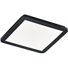 Trion Camy Dimmable LED Bathroom Ceiling Light 16W Matte Black IP44