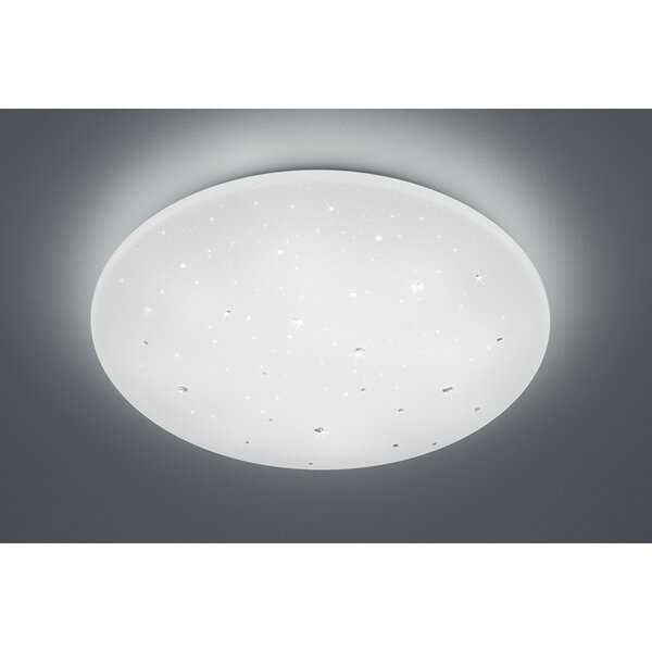 HLW LED LED Plafondlamp - Trion Acinoa - 40W - Aanpasbare Kleur - Dimbaar - Afstandsbediening - Rond - Mat Wit HLW LED LED Plafondlamp - Trion Acinoa - 40W - Aanpasbare Kleur - Dimbaar - Afstandsbediening - Rond - Mat Wit