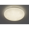 HLW LED LED Ceiling Light - Trion Acinoa - 40W - Adjustable Color - Dimmable - Remote Control - Round - Matte White