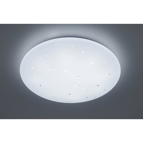 HLW LED LED Plafondlamp - Trion Acinoa - 40W - Aanpasbare Kleur - Dimbaar - Afstandsbediening - Rond - Mat Wit HLW LED LED Plafondlamp - Trion Acinoa - 40W - Aanpasbare Kleur - Dimbaar - Afstandsbediening - Rond - Mat Wit
