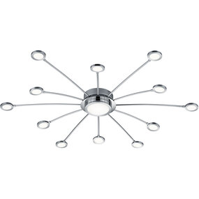 Trion Bodrina LED plafondlamp Ø1000mm, dimbaar 3000–6500K Trion Bodrina LED plafondlamp Ø1000mm, dimbaar 3000–6500K