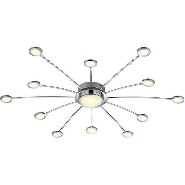ronde dimbare LED plafondlamp 100 cm met instelbare kleurtemperatuur 3000-6500K en 2970 lumen lichtopbrengst