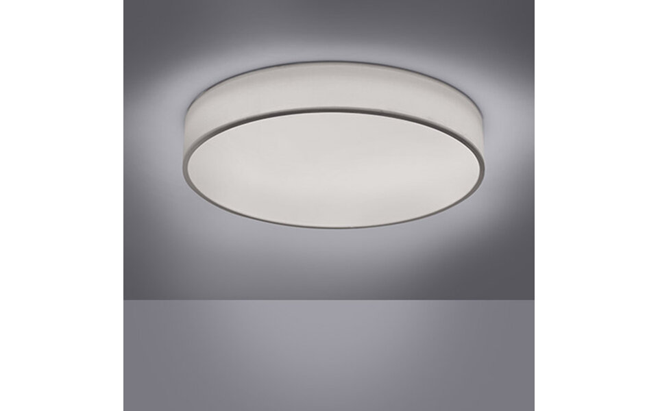 HLW LED LED Plafondlamp WiZ - Smart LED - Trion Ditro - 36W - Aanpasbare Kleur - RGBW - Dimbaar - Afstandsbediening - Rond - Mat Wit - Aluminium