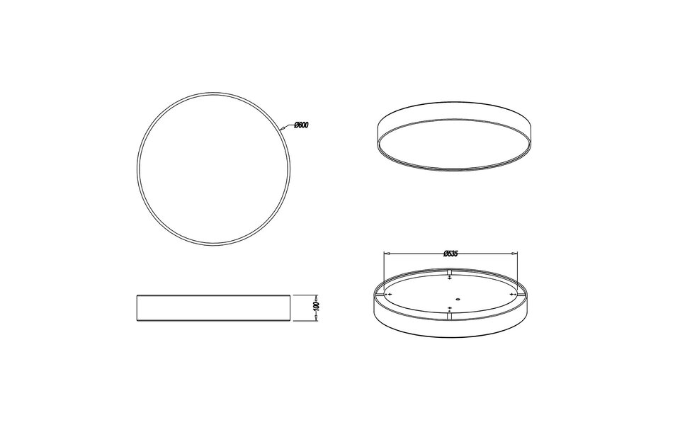 HLW LED LED Plafondlamp WiZ - Smart LED - Trion Ditro - 36W - Aanpasbare Kleur - RGBW - Dimbaar - Afstandsbediening - Rond - Mat Wit - Aluminium