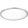 LED Plafondlamp WiZ - Smart LED - Trion Givon - 36W - Aanpasbare Kleur - Dimbaar - Afstandsbediening - Rond - Mat Nikkel - Aluminium