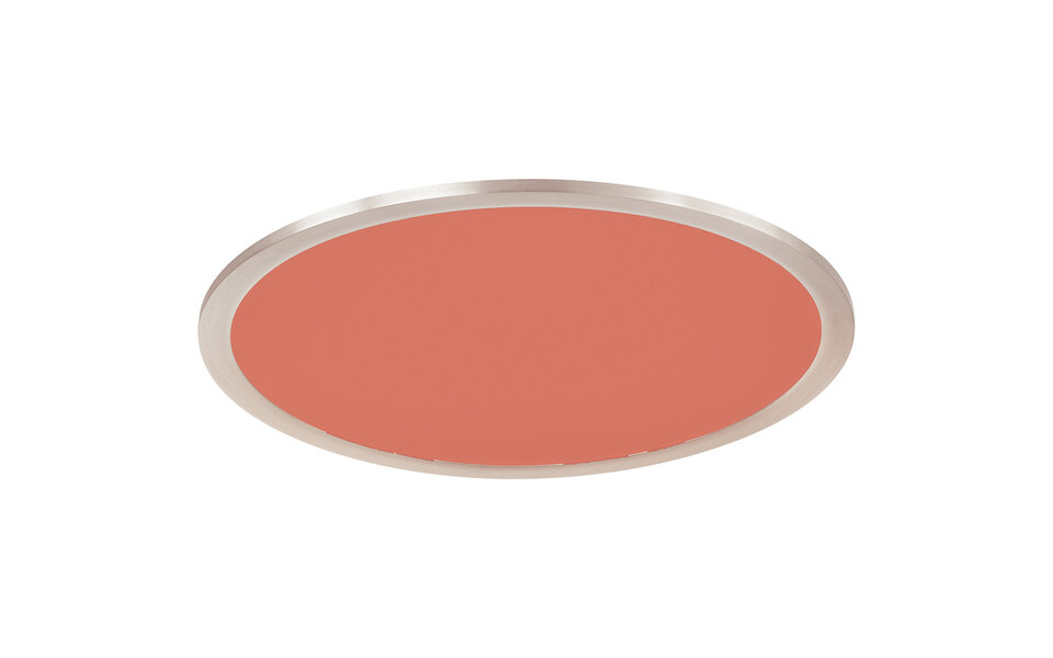 HLW LED LED Plafondlamp WiZ - Smart LED - Trion Givon - 36W - Aanpasbare Kleur - Dimbaar - Afstandsbediening - Rond - Mat Nikkel - Aluminium