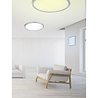 HLW LED LED Ceiling Light WiZ - Smart LED - Trion Givon - 36W - Adjustable Color - Dimmable - Remote Control - Round - Matte Nickel - Aluminum