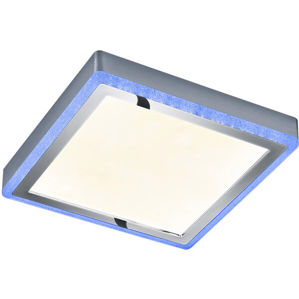 HLW LED LED Plafondlamp - Plafondverlichting - Trion Slodan - 20W - Aanpasbare Kleur - Afstandsbediening - Dimbaar - Vierkant - Mat Wit - Kunststof HLW LED LED Plafondlamp - Plafondverlichting - Trion Slodan - 20W - Aanpasbare Kleur - Afstandsbediening - Dimbaar - Vierkant - Mat Wit - Kunststof
