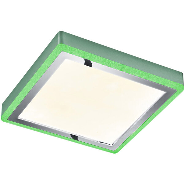 HLW LED LED Plafondlamp - Plafondverlichting - Trion Slodan - 20W - Aanpasbare Kleur - Afstandsbediening - Dimbaar - Vierkant - Mat Wit - Kunststof HLW LED LED Plafondlamp - Plafondverlichting - Trion Slodan - 20W - Aanpasbare Kleur - Afstandsbediening - Dimbaar - Vierkant - Mat Wit - Kunststof