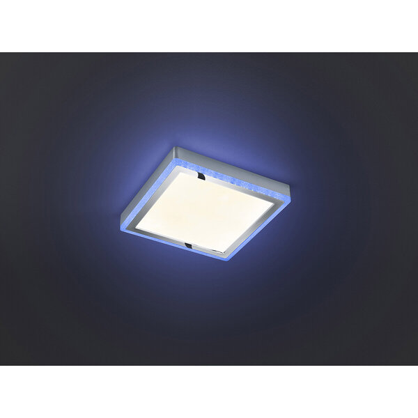 HLW LED LED Plafondlamp - Plafondverlichting - Trion Slodan - 20W - Aanpasbare Kleur - Afstandsbediening - Dimbaar - Vierkant - Mat Wit - Kunststof HLW LED LED Plafondlamp - Plafondverlichting - Trion Slodan - 20W - Aanpasbare Kleur - Afstandsbediening - Dimbaar - Vierkant - Mat Wit - Kunststof