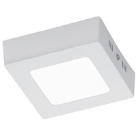 Trion Zonin LED ceiling light 5W 3000K 450lm matte white