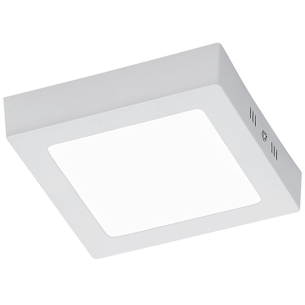 HLW LED LED Plafondlamp - Plafondverlichting - Trion Zonin - 12W - Warm Wit 3000K - Vierkant - Mat Wit - Aluminium HLW LED LED Plafondlamp - Plafondverlichting - Trion Zonin - 12W - Warm Wit 3000K - Vierkant - Mat Wit - Aluminium