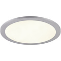 LED Ceiling Light - Ceiling Lighting - Trion Tiberon - 16W - Natural White 4000K - Round - Matte Titanium - Plastic