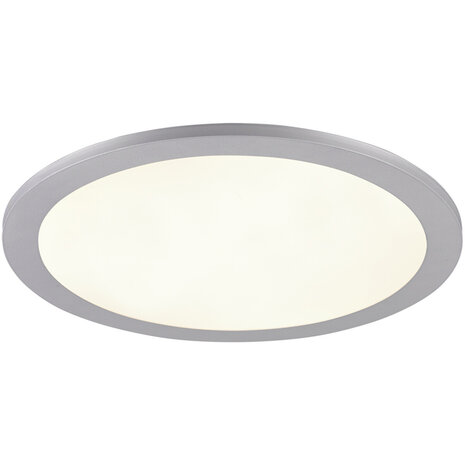 LED Plafondlamp - Plafondverlichting - Trion Tiberon - 16W - Natuurlijk Wit 4000K - Rond - Mat Titaan - Kunststof LED Plafondlamp - Plafondverlichting - Trion Tiberon - 16W - Natuurlijk Wit 4000K - Rond - Mat Titaan - Kunststof