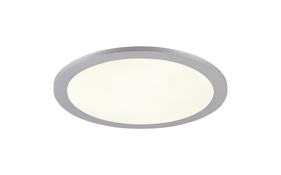 HLW LED LED Plafondlamp - Plafondverlichting - Trion Tiberon - 16W - Natuurlijk Wit 4000K - Rond - Mat Titaan - Kunststof HLW LED LED Plafondlamp - Plafondverlichting - Trion Tiberon - 16W - Natuurlijk Wit 4000K - Rond - Mat Titaan - Kunststof