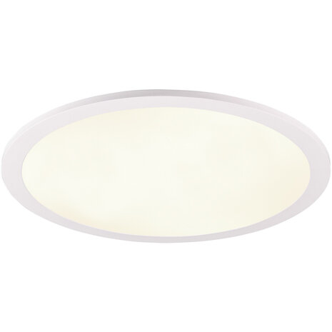 LED Plafondlamp - Plafondverlichting - Trion Tiberon - 20W - Natuurlijk Wit 4000K - Rond - Mat Wit - Kunststof LED Plafondlamp - Plafondverlichting - Trion Tiberon - 20W - Natuurlijk Wit 4000K - Rond - Mat Wit - Kunststof
