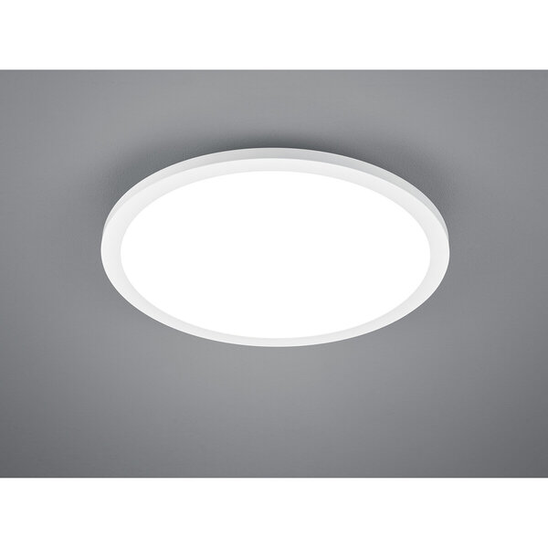 HLW LED LED Plafondlamp - Plafondverlichting - Trion Tiberon - 20W - Natuurlijk Wit 4000K - Rond - Mat Wit - Kunststof HLW LED LED Plafondlamp - Plafondverlichting - Trion Tiberon - 20W - Natuurlijk Wit 4000K - Rond - Mat Wit - Kunststof