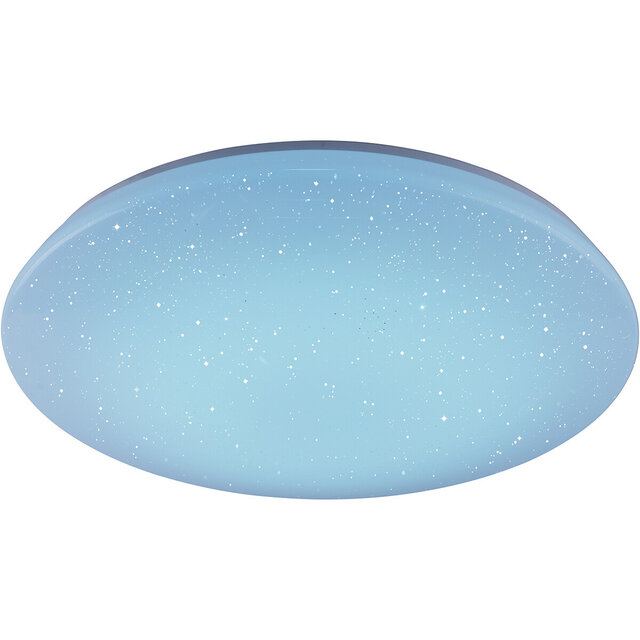 HLW LED LED Plafondlamp WiZ - Smart LED - Trion Nilon - 40W - Aanpasbare Kleur - Dimbaar - Afstandsbediening - Sterlicht - Rond - Mat Wit - Kunststof