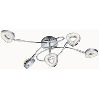 Trion Turon LED Ceiling Spotlight 20W 3000K Matte Chrome ø540