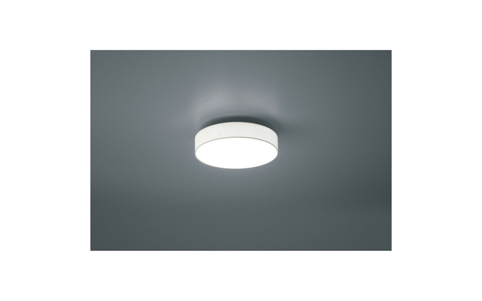 HLW LED LED Plafondlamp - Plafondverlichting - Trion Lanago - 22W - Warm Wit 3000K - Dimbaar - Rond - Mat Wit - Aluminium HLW LED LED Plafondlamp - Plafondverlichting - Trion Lanago - 22W - Warm Wit 3000K - Dimbaar - Rond - Mat Wit - Aluminium