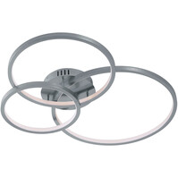 WiZ LED Plafondlamp Trion Noraan Ø79cm Mat Nikkel 36W RGBW WiZ LED Plafondlamp Trion Noraan Ø79cm Mat Nikkel 36W RGBW