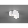 HLW LED LED Ceiling Lamp - Ceiling Lighting - Trion Ferry - GU10 Fitting - 3-light - Rectangular - Matte White - Aluminum
