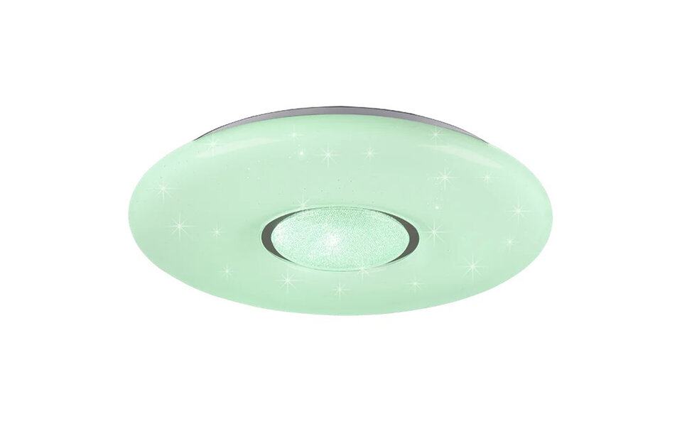 HLW LED LED Ceiling Lamp WiZ - Smart LED - Ceiling Lighting - Trion Liva - 20W - Adjustable Color - RGBW - Dimmable - Round - Matte White - Plastic