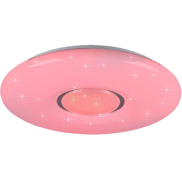 HLW LED LED Plafondlamp WiZ - Smart LED - Plafondverlichting - Trion Liva - 20W - Aanpasbare Kleur - RGBW - Dimbaar - Rond - Mat Wit - Kunststof HLW LED LED Plafondlamp WiZ - Smart LED - Plafondverlichting - Trion Liva - 20W - Aanpasbare Kleur - RGBW - Dimbaar - Rond - Mat Wit - Kunststof