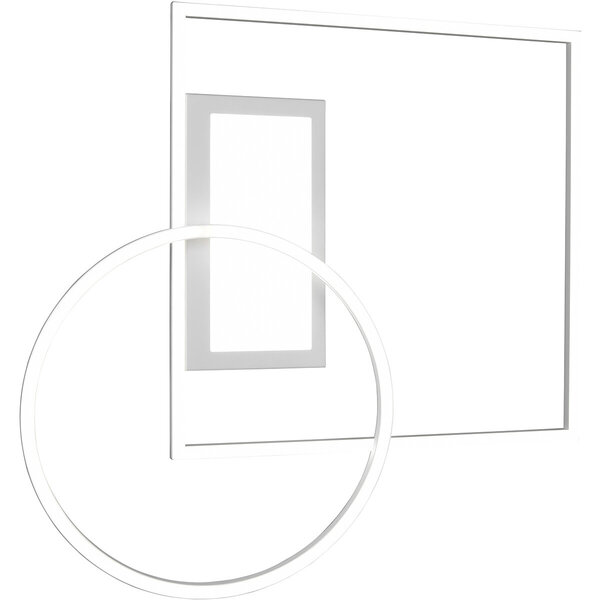 HLW LED LED Plafondlamp - Plafondverlichting - Trion Dowino - 33W - Aanpasbare Kleur - Afstandsbediening - Dimbaar - Vierkant - Mat Wit - Aluminium HLW LED LED Plafondlamp - Plafondverlichting - Trion Dowino - 33W - Aanpasbare Kleur - Afstandsbediening - Dimbaar - Vierkant - Mat Wit - Aluminium