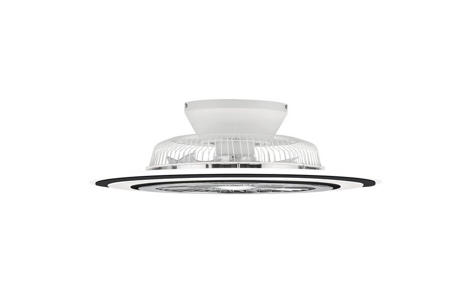 HLW LED LED Plafondlamp met Ventilator - Plafondventilator - Trion Figon - 36W - Afstandsbediening - Aanpasbare Kleur - Dimbaar - Rond - Mat Zwart - Kunststof HLW LED LED Plafondlamp met Ventilator - Plafondventilator - Trion Figon - 36W - Afstandsbediening - Aanpasbare Kleur - Dimbaar - Rond - Mat Zwart - Kunststof