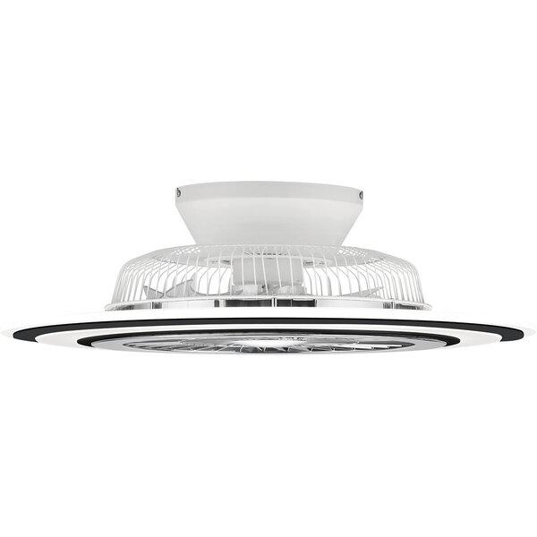 HLW LED LED Plafondlamp met Ventilator - Plafondventilator - Trion Figon - 36W - Afstandsbediening - Aanpasbare Kleur - Dimbaar - Rond - Mat Zwart - Kunststof HLW LED LED Plafondlamp met Ventilator - Plafondventilator - Trion Figon - 36W - Afstandsbediening - Aanpasbare Kleur - Dimbaar - Rond - Mat Zwart - Kunststof